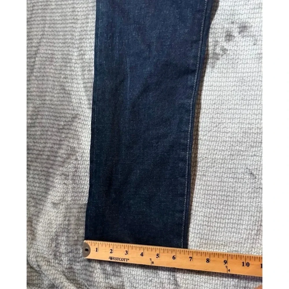Polo Ralph Lauren Varick Slim Straight Jeans Mens 34x31 Dark Wash Indigo Denim